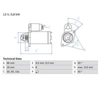 Moteur D'Autostart Pour SUZUKI JIMNY LJ80 SAMURAI SJ410