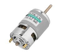 Moteur DC 775 80W 12V/24V Roulement à Billes 20000 RPM Faible Bruit Grande Torsion pour CNC Robotique et Perceuse à Colonne