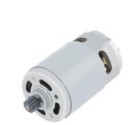 Moteur DC RS550 8,2 mm/9,5 mm Micromoteur à 14 dents 21 V 25000 tr/min Moteur pour scie électrique pour scie à main rechargeable/Perceuse électrique (Gear Size 9,5 mm)