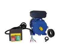 Moteur de 0,75 kW / 1 CV monophasé 220 V pour bétonnière avec poulie et câble