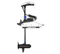 VEVOR Moteur de Bateau de Pêche à la Traîne, Poussée 25 kg, Moteur Hors-bord Électrique 12 V avec GPS, Tige 915 mm, 10 Vitesses, Télécommande, Indicateur de Batterie LCD, pour Kayak, Eau Douce Salée