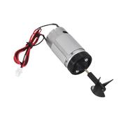 Moteur de bateau intégré Underwater Thruster 390 | Avec joint étanche 7,4 V 8,4 V, hélice à 3 pales for appât de pêche en bateau RC(Left with Propeller)