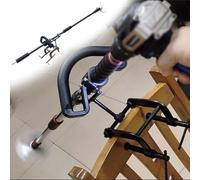 Moteur de Bateau Kit D'hélice pour Kayak, Bateau, Radeau, Perceuse, Moteurs de Bateau sous-Marins, Perceuse sans Fil Portable, Pagaie de Secours, Moteur Électrique(with Clamp,L-100cm(39 3/8"))