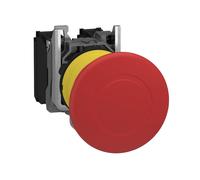 Moteur de bouton poussoir Champignon 22 mm rouge 1Z XB5AT845