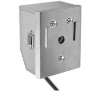 Moteur de broche à rôtir - vidaXL - 4W - Acier inoxydable - 110x74x130 cm - 8x8 mm - 220-240 V - 1,2 m câble