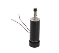 Moteur de broche CNC 0,5 kw, broche refroidie à l'air, mandrin ER11 500W + pince de 52mm + régulateur de vitesse d'alimentation for la gravure de PCB(Package 4)