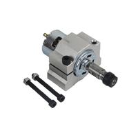 Moteur de broche CNC 12V-36V, 795-6000 tr/min, grand couple, cc, ER11, mandrin de serra, pince de 45mm for Machine à graver, outils de tour, 12000(Clamp and Motor)