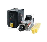Moteur de broche, design ER20 carré, technologie de refroidissement par air, 220V, boîte de jonction YL620