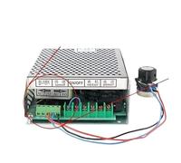 Moteur de broche, Moteur de broche refroidi par Air de 0,5 kw, mandrin ER11 CNC, moteur de broche de 500W à courant continu + pinces de 52mm + régulateur de vitesse d'alimentation(Power supply)