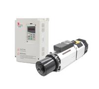 Moteur de broche refroidi par air ISO30 ATC 9,0 kW, changement d'outil automatique 800 Hz, contrôleur de vitesse du moteur BD612 11 kW(220v)