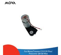 Moteur de brosse centrale d'origine Mova/Trouver E10 E20 Plus/Proscenic Q8/Q8 Max /T10 Lite, rouleau principal, accessoires de moteur de brosse métallique Roller Brush Motor