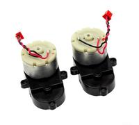 Moteur de brosse côté gauche et droit pour aspirateur robot compatible avec VRillo J300 pour Airrobo pour T9 Pièces de rechange pour une élimination efficace de la saleté (gauche + droite)
