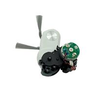 Moteur De Brosse Latérale, Compatible Avec Roborock, Pièces De Bras Flexible For Aspirateur Qrevo Curv Edge 5A(Side motor white)