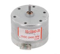 Moteur de cabestan audio DC 12 V EG530AD2B pour magnétoscopes et équipements audio, rotation précise et matériaux