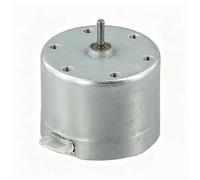 Moteur de cabestan audio DC 6 V, broche 2400 tr/min, rotation dans le sens des aiguilles d'une montre, moteur pour magnétoscope, lecteur CD, DVD, argent, pour EG-530AD-6F