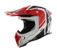 Moteur de casque Airoh Aviator Ace 2 MX - blanc brillant rouge noir
