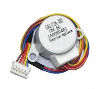 Moteur de climatiseur, moteur pas à pas 12 V GAL12A-BD, guide du vent à lame oscillante, contrôle amélioré du flux d'air, construction en métal robuste, fonctionnement silencieux pour unités murales