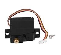 Moteur de Direction RC avec vis, Accessoire de servo de Moteur de Direction en m¨¦tal Adapt¨¦ pour Voiture RC en Alliage ¨¤ Quatre Roues motrices WLtoys 1441 1/14,