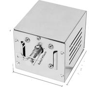 Moteur de gril, puissance 25W, acier inoxydable durable, argenté