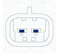 Moteur de lève-vitre avant gauche 350103174300 MAGNETI MARELLI pour ALFA ROMEO