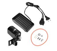 Moteur de Machine à Coudre 180W avec Contrôleur de Vitesse Variable, Pédale avec Double Brosse en Carbone, 10000 R/Min, EU 220V