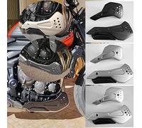 Moteur de Moto sous Le Capot Chassic Spoiler Plate Carénage Bellypan Lower Haubans Guard Compatible avec T.riumph Trident660 Trident 660 2021 2022 2023 Belly Pan Bottom Protector (Noir)
