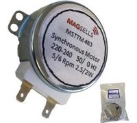 Moteur de plateau Four micro-ondes 481236158449, DA31-10107C WHIRLPOOL, BAUKNECHT, LADEN, IKEA WHIRLPOOL, IGNIS - 91513 Noir G