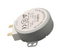 Moteur de plateau tournant pour micro-ondes, AC 220-240 V 4 W 5-6 tr/min, pièce de rechange synchrone pour réparation d'appareils de cuisine, fonctionnement silencieux, installation, utilisation