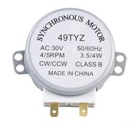 Moteur de plateau tournant pour micro-ondes Panasonic TYJ508A7 TYJ50-8A7, 4 tr/min, arbre en D 7 mm, pièce de rechange AC220-240 V pour réparation de four à micro-ondes Panasonic