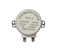 Moteur de platine, moteur à micro-ondes efficace, moteur synchroniseur d'arbre for micro-ondes
