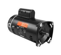 moteur de pompe de piscine 1 HP, cadre 56Y, 115V(9 Ampère)/230V(4.5 Ampère) 3450U/min, 60Hz, 1.25 facteur de service, condensateur 90μF/250V, CCW rotation bride carrée Moteur de remplacement "Moteur d