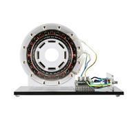 Moteur de Pompe sans Arbre 12 V, Moteur CC sans balais Creux de 120 mm, idéal for l'enseignement des Sciences, la Physique et Les projets mécaniques au lycée.