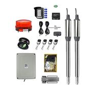 Moteur de portail coulissant, Ouvre-porte automatique à double battant, ouvre-porte électrique avec télécommande for porte industrielle et résidentielle(PKM C01 H)