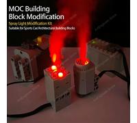 Moteur de pulvérisateur technique, pièces de blocs de construction électriques compatibles avec les grandes marques, jouets MOC de train haute technologie Spray Motor A