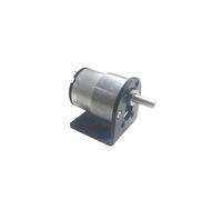 Moteur de réduction 12V/24V JGB37-520 DC, engrenage métallique, arbre excentrique à faible bruit(107,24V with bracket)
