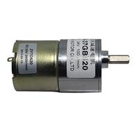 Moteur de réduction 12V24V 37RG Micro DC Gear electronic starter, 37GB520 DC Gear electronic starter, Machine de séchage à engrenages miniature Alimentation automatique Moteur à rotation lente extrême