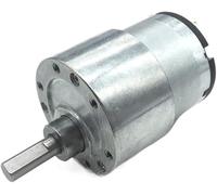Moteur de réduction 6v12v24v Moteur électrique à engrenages, Micro Support en métal Boîte de vitesses Réduction Distributeur d'eau Machine de séchage Robot Moteur d'alimentation automatique Accessoire