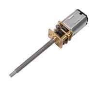 Moteur de réduction cc GA12-N20-M3 * 34, moteur à engrenages, vis étendue, couple élevé 6V(50)