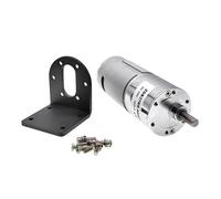 Moteur de réduction de couple important ZGB37RH, avec moteur de combustion de four RS555, moteur à engrenages 12V 24V cc(20R_12V WITHOUT BRACKET)