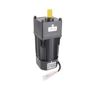 Moteur de réduction d'engrenage 180W, vitesse réglable avec support de ventilateur de refroidissement pour usage domestique (Rapport de réduction 50K)