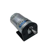 Moteur de réduction GB37-520 Mini Dc electronic starter, Metal Gears Balayage Robot Gear electronic starter, Low Speed 12v24v Micro Gear electronic starter Extremement Accessoires de bricolage (Col