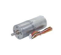 Moteur de réduction JGA25-2430 Moteur avec encodeur Hall, Minuscule moteur Dc 24V Machine de séchage DIY Mini 4wd Moteur de voiture extrêmement Accessoires de bricolage (Color : 24v, Size : 54RPM)