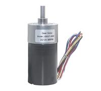 Moteur de réduction JGB37-3650 Moteur à engrenages sans balais à courant continu, Moteur électrique Engrenages métalliques à rideau automatique Grand couple Petit moteur extrêmement Accessoires de bri