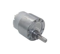 Moteur de réduction JGB37-500 Moteur à engrenages CC, engrenage métallique à couple élevé DC12V/24V, moteur de distributeur automatique de fenêtre automatique extrêmement Accessoires de bricolage (Co