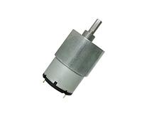 Moteur de réduction JGB37-520 Moteur à engrenages 12 V/24 V, boîte de vitesses de réduction en métal, moteur à courant continu for robot d'alimentation automatique, moteur électrique à vitesse variabl