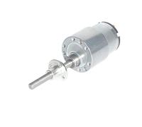 Moteur de réduction JGB37-520 Moteur à engrenages CC, arbre 12V 24V M6 * 50mm, vis M6 avec bride moteur à tige de poussée rotative à arbre long extrêmement Accessoires de bricolage (Color : 12v Motor