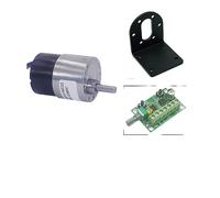 Moteur de réduction Long Life Mini 12V Brushless DC Motoréducteur 7-960RPM Moteur à courant continu à couple élevé avec retour de signal inversé Rotation variable ( Size : 12v 7rpm , Color : Package D