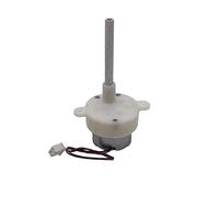 Moteur de réduction Micro DC R300 Motoréducteur, M5 * 40mm Long Arbre 6V 4RPM, Robot DIY Silencieux Rotatif Artisanat Panneau d'Affichage Boîte à Lumière Moteur Extrêmement Accessoires de bricolage