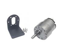 Moteur de réduction Micro JGB37-520 Moteur à engrenages CC avec support, Metal Gear 12V24V Petit moteur Serrure électrique Moteur à engrenages à couple élevé extrêmement Accessoires de bricolage (Col