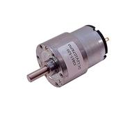 Moteur de réduction Moteur à engrenages 6V12V24V, engrenage en métal à couple élevé à basse vitesse, moteur à engrenages JGB37-520 DC for mini robot à serrure électrique Variable de rotation ( Color :
